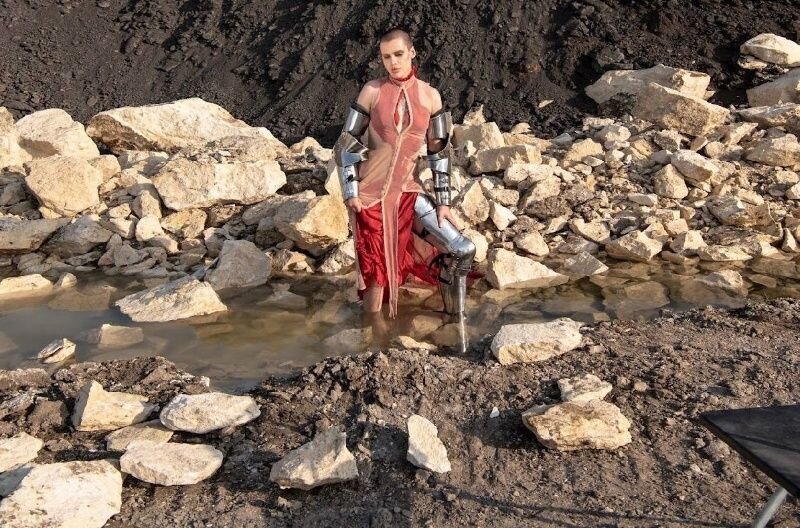 Кадр со съемок шоу «Новые Пацанки»