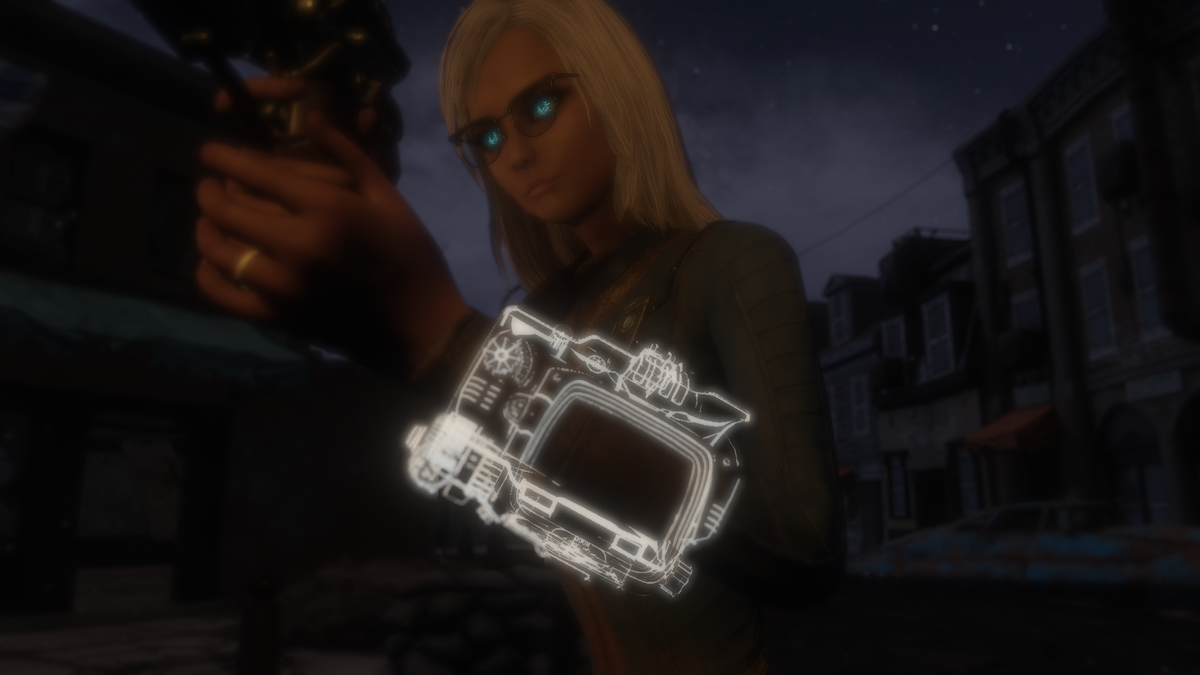 Holographic Pip-Boy 8000