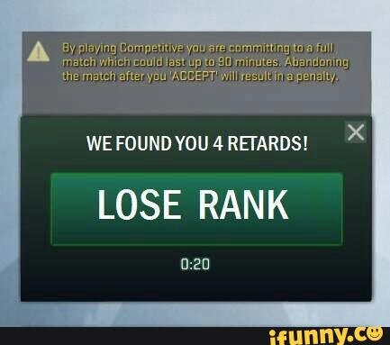 
Одна игра, где вы сыграли с плохим результатом, не оправдывается спадом. Взять перерыв, отдохнуть от Counter-Strike, как правило, лучший способ справиться с плохой игрой. Не стоит начинать другую сразу же, после того как предыдущая посеяла сомнения в вашем разуме, это может повлиять на будущие результаты. Основываясь на своём опыте, я считаю, что лучше посмотреть игру, увидеть что я сделал плохо и понять почему я сделал это так плохо. Это полезно для определения что в вашем стиле игры нужно улучшить. Просто знания своих привычки уже достаточно для их изменения. Просмотр матчей это мощный инструмент и я не думаю, что большинство игроков им пользуется. Ключ к конструктивной критике собственного матча, это просматривание каждого раунда как можно более объективно. Для каждой смерти, я нахожу причину (не оправдание!), того почему я умер, и как я мог бы лучше сыграть. Делайте это чаще и вы, увидите в игре как, со временем, будут менять ваши решения о том когда лучше выглянуть.
