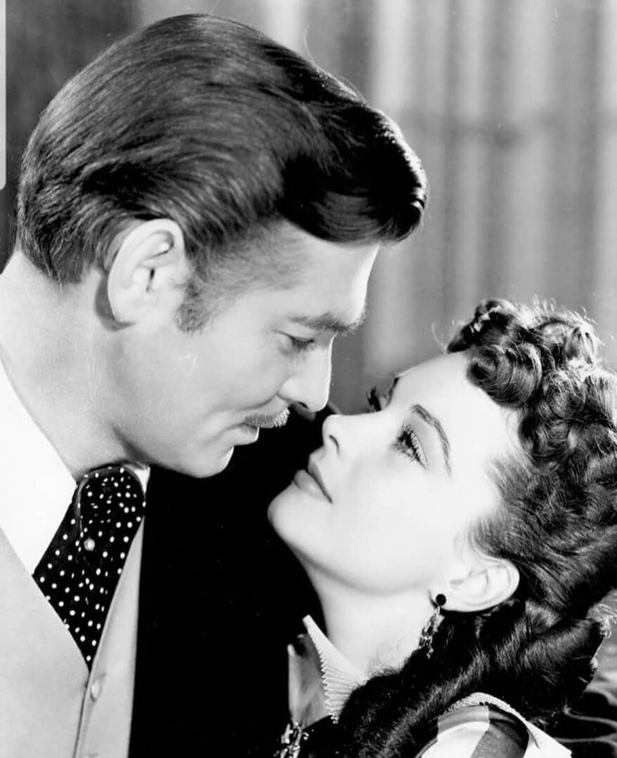 Вивьен Ли и Кларк Гейбл