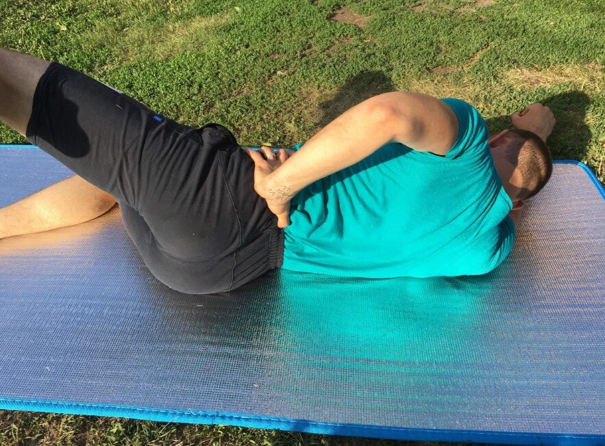 Вид со спины