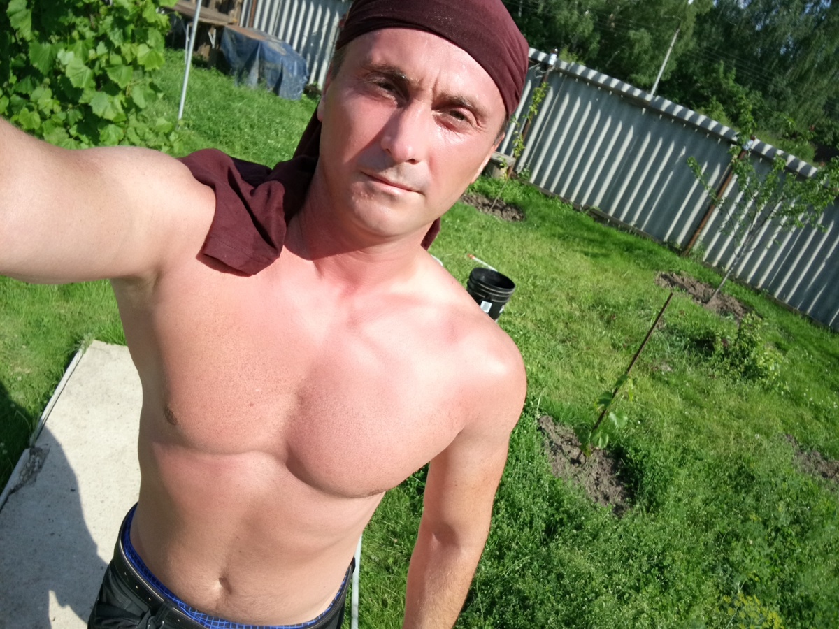 Это я в огороде