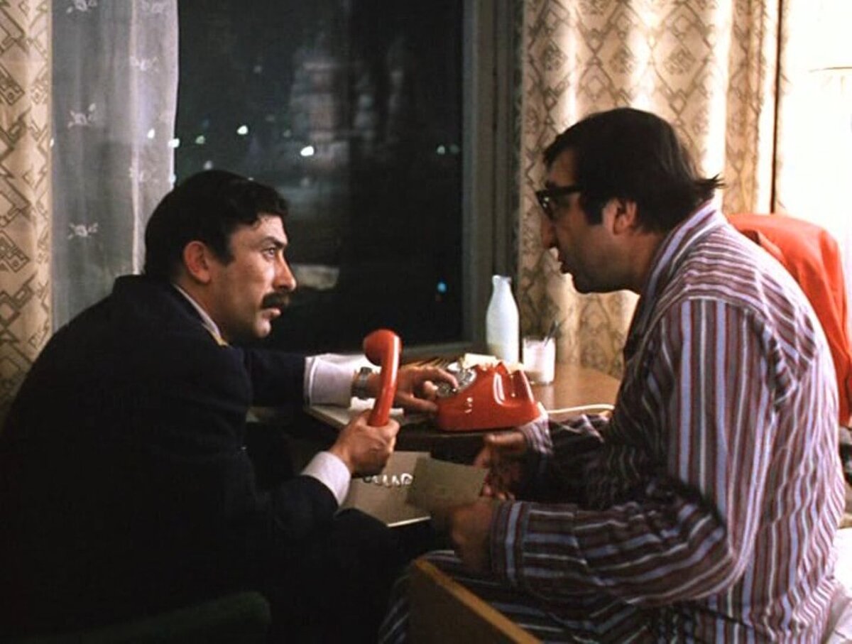 Кадр из фильма "Мимино", 1978 г.