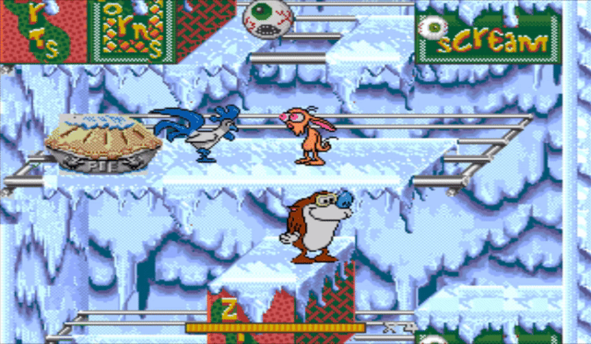 Геймплей Ren and Stimpy Show, The - Stimpy's Invention