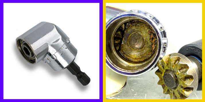 Угловая насадка для шуруповерта