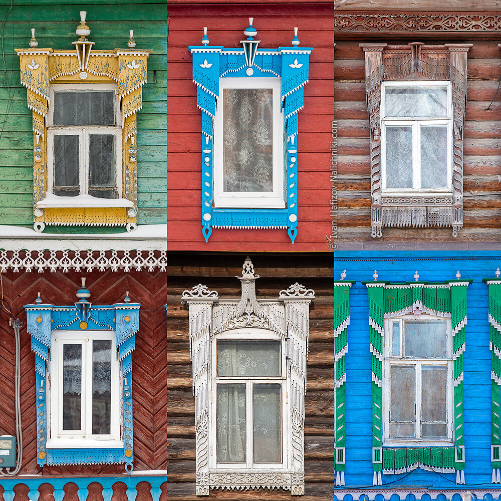 Такой вид наличников встречатся в Костромской области