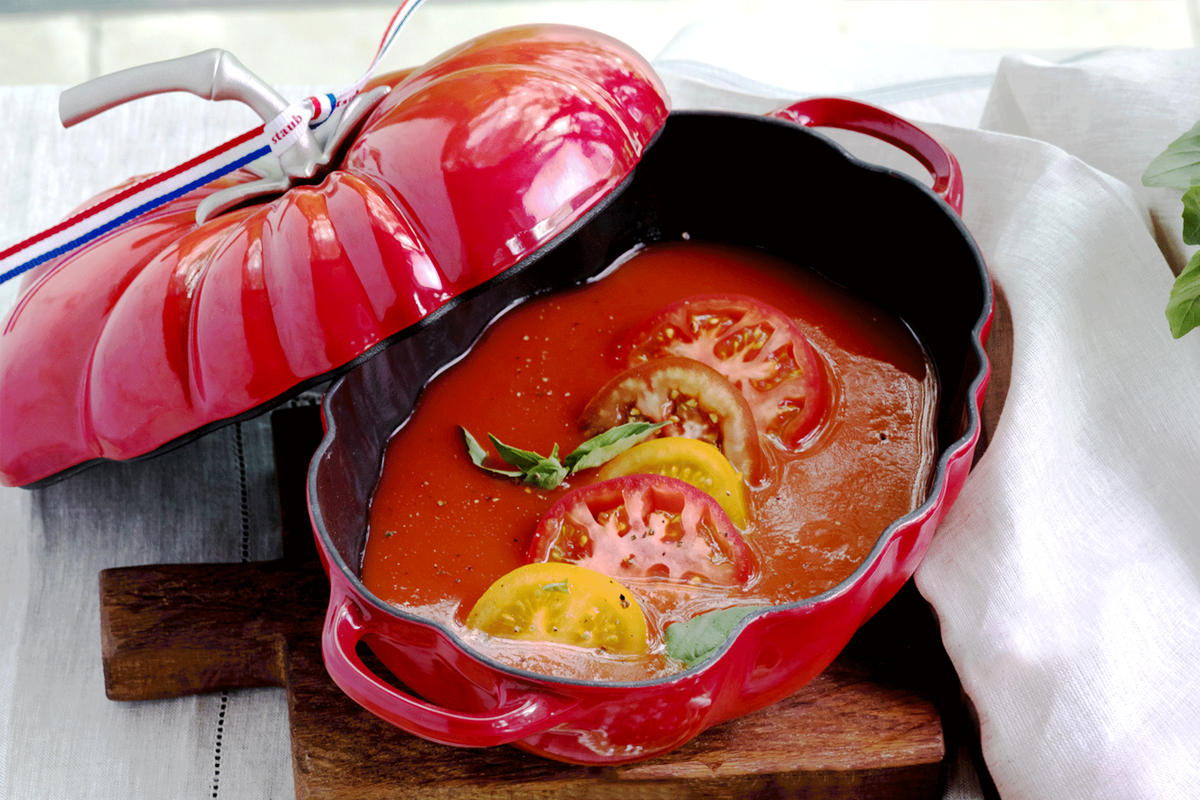 Кастрюля Staub Помидор 25см, 2,9 л, магазин Williams Et Oliver