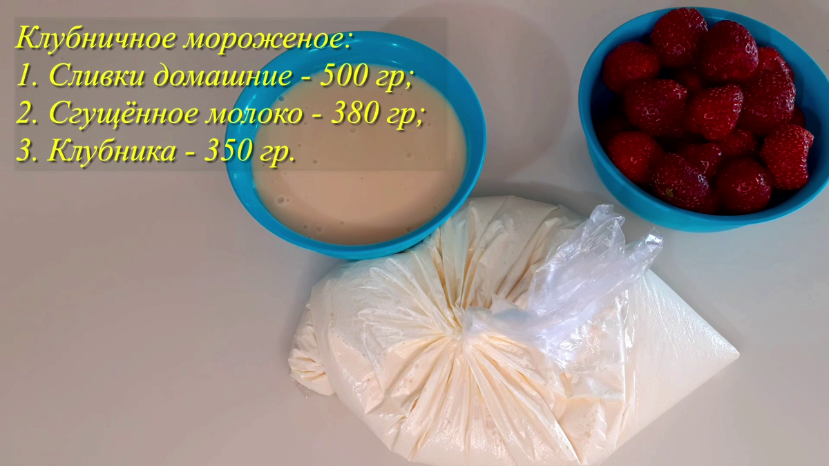 Рецепт домашнего мороженого