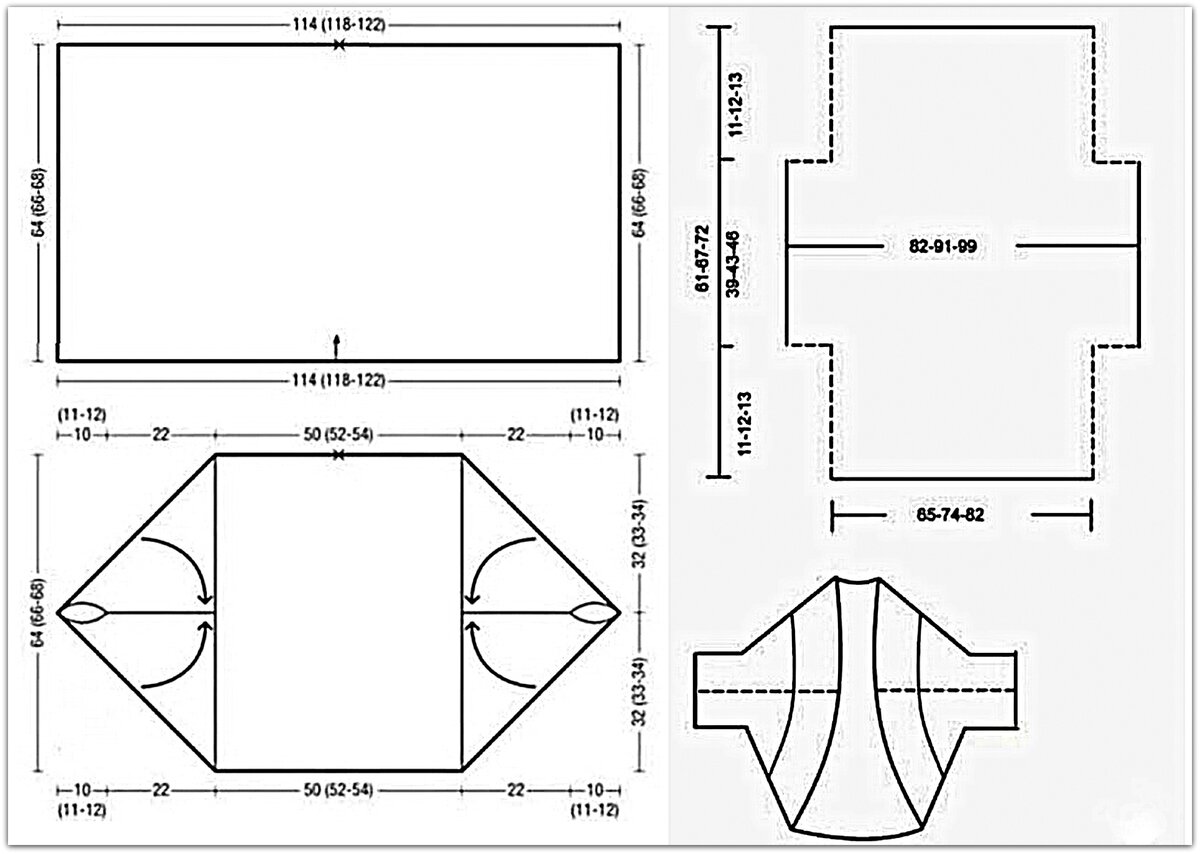 Кардиган кокон схема. Вязаный кардиган кокон выкройка. Шраг спицами одним полотном схемы. Выкройка трикотажный кардиган кокон. Шраг, болеро выкройка.