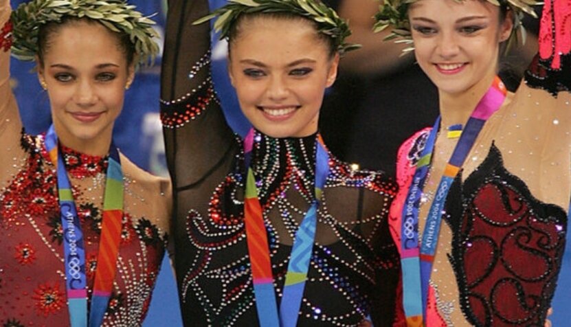 Алина Кабаева, Олимпийская чемпионка.