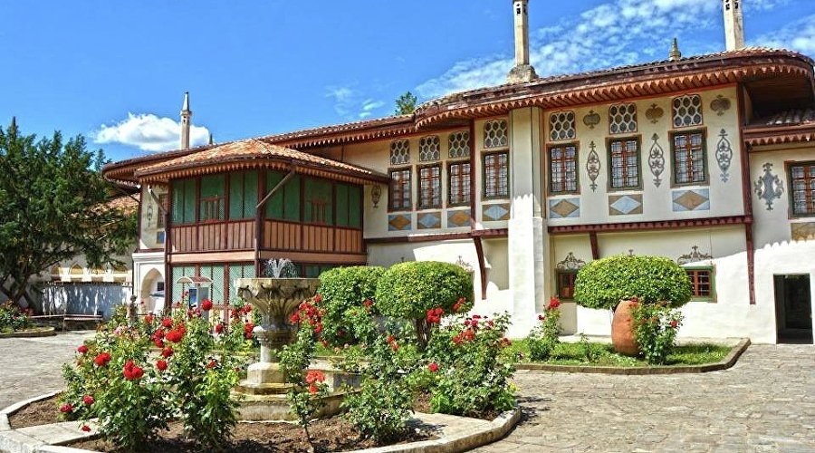 Ханский дворец // Фото: Бахчисарайский историко-культурный и археологический музей-заповедник