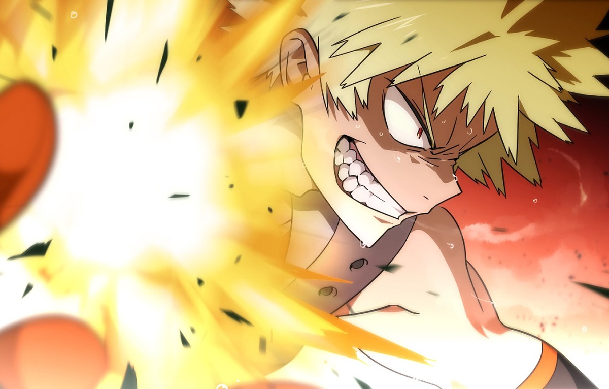 Владелец причуды Бакуго Кацуки