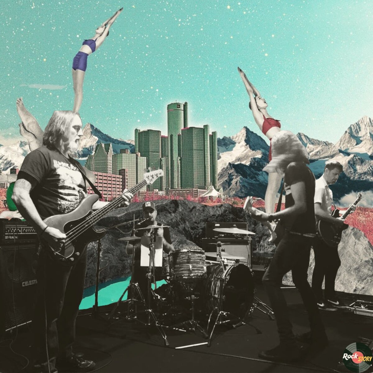 На фотографии: участники группы Butterfly. 