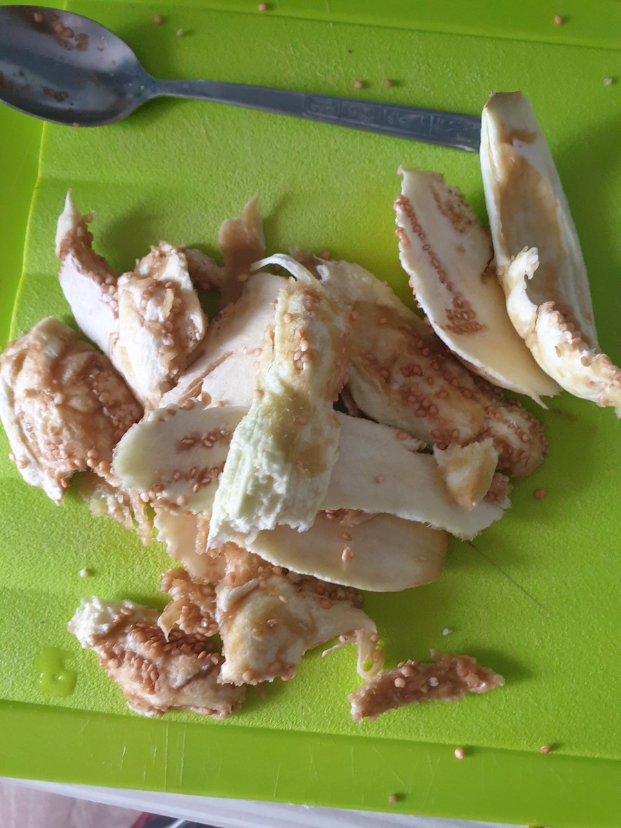 Эти семечки уже дают неприятную текстуру, для меня