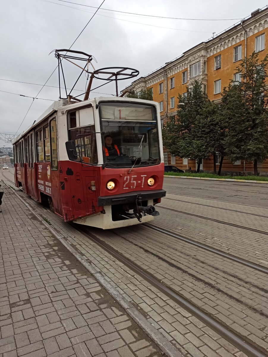 Вот он, знаменитый златоустовский трамвай