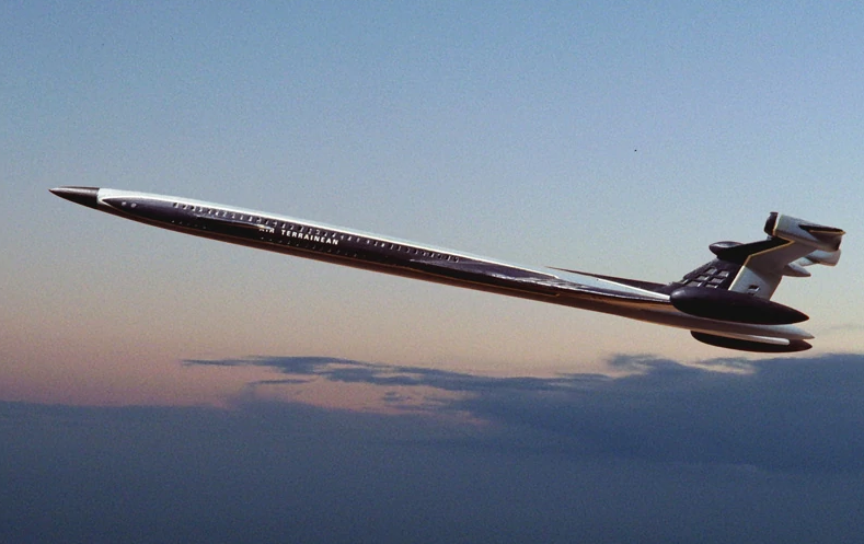 Общий вид лайнера "Огненная вспышка". Изображение взято из открытых источников.