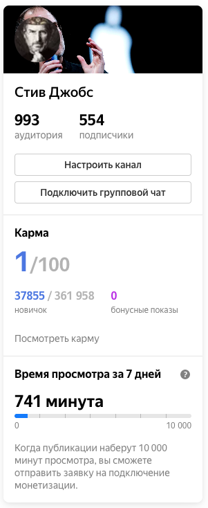 вот такая скромная статистика