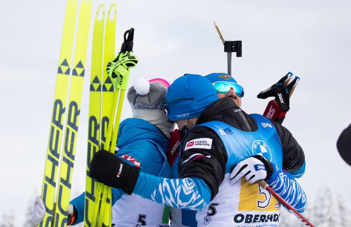 Сборная России по биатлону. Фото из https://ru.biathlonworld.com