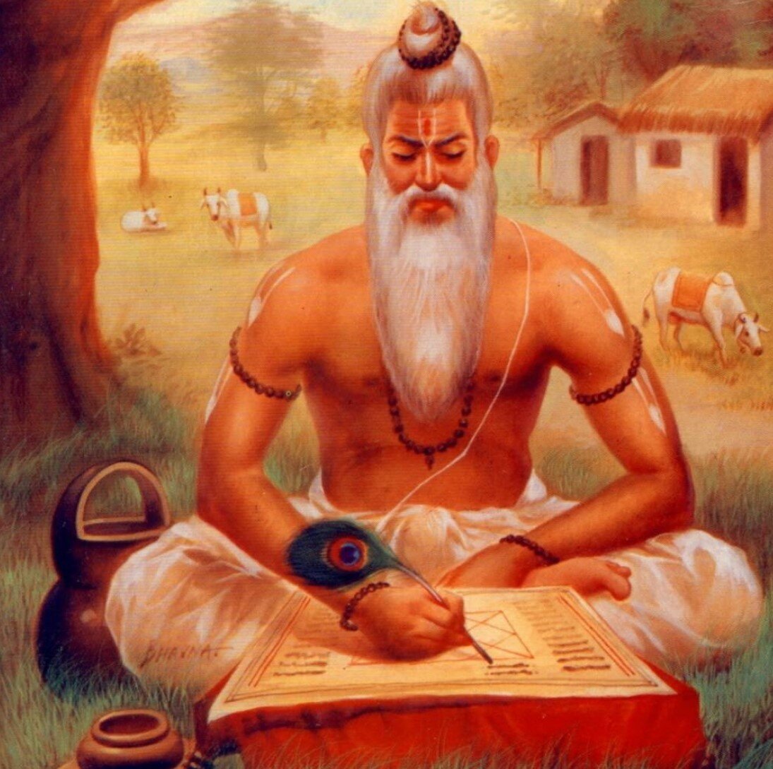 Дурваса муни. Брахманы жрецы в древней индии. Мудрец вьяса. Юдхиштхира. Жрец древней индии.