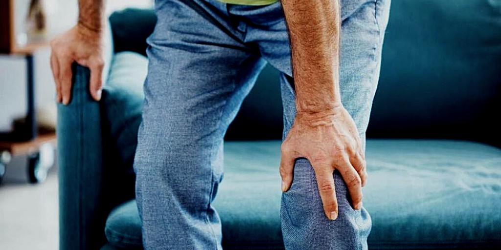 Слабость в ногах у мужчины.