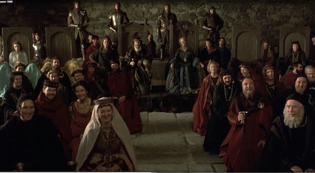 кадр из х/ф "Гамлет" 1990г.