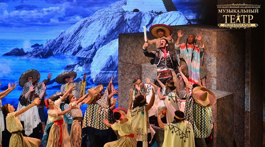 Мюзикл «Человек-амфибия» / Фото: пресс-служба Крымского музтеатра