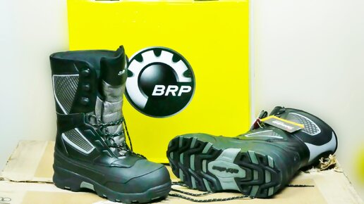 Зимние ботинки Ski-Doo Rebel Boots для снегохода с eBay. Посылка изАмерики.