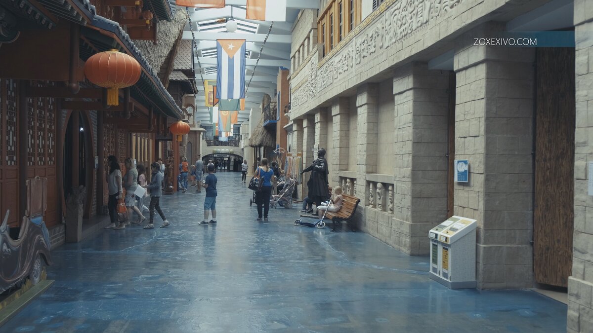 Главная крытая улица в Этномире