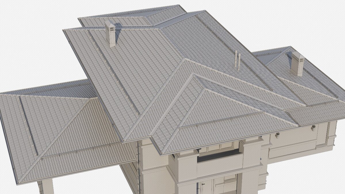 Создание черепицы в 3ds max