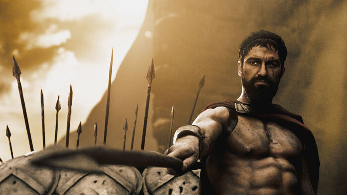 Кадр из фильма "300 спартанцев" 2006