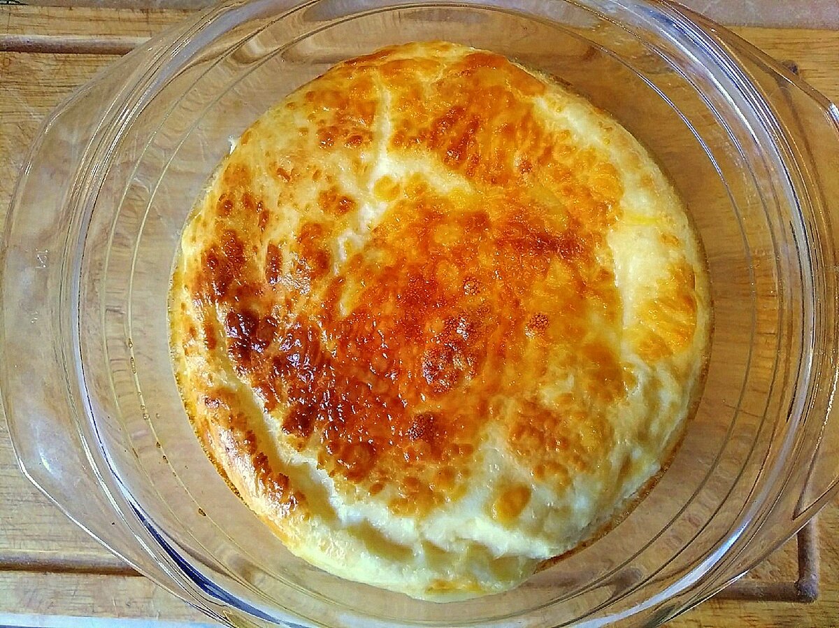 Омлет всегда румяный.