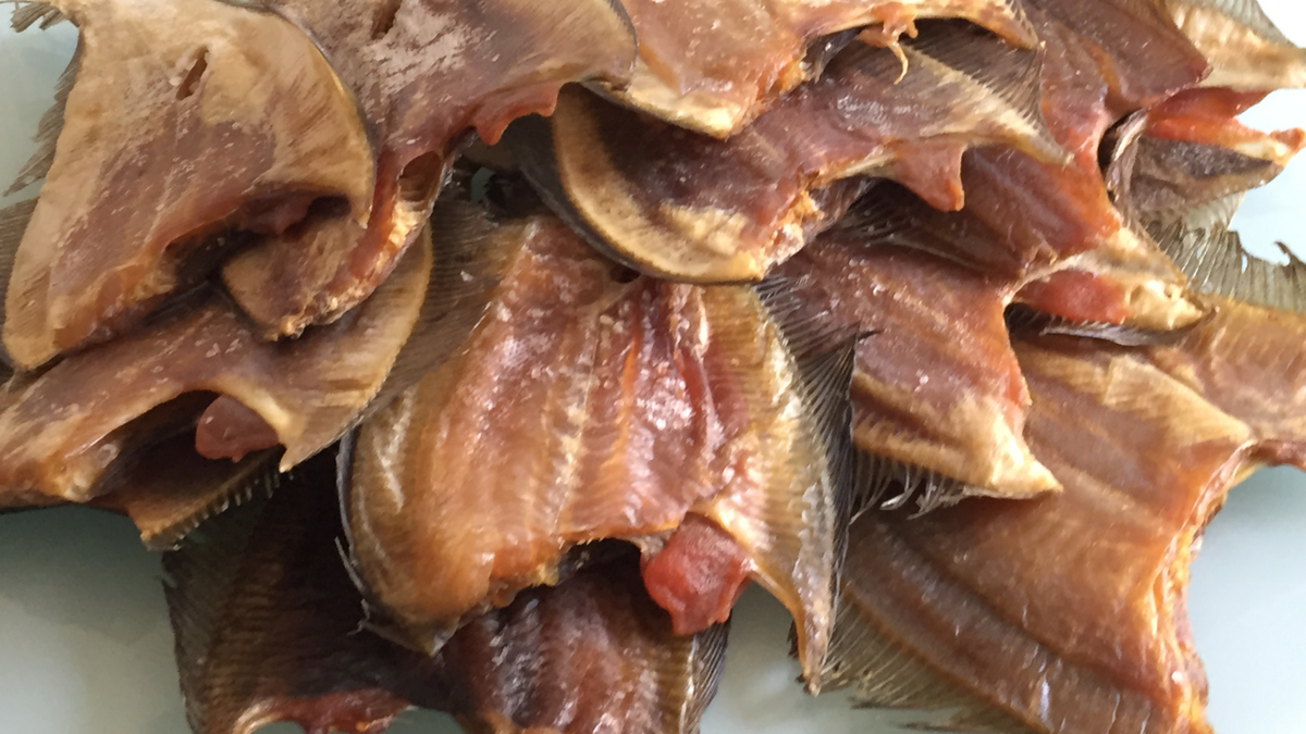 Вяленый камбала ерш