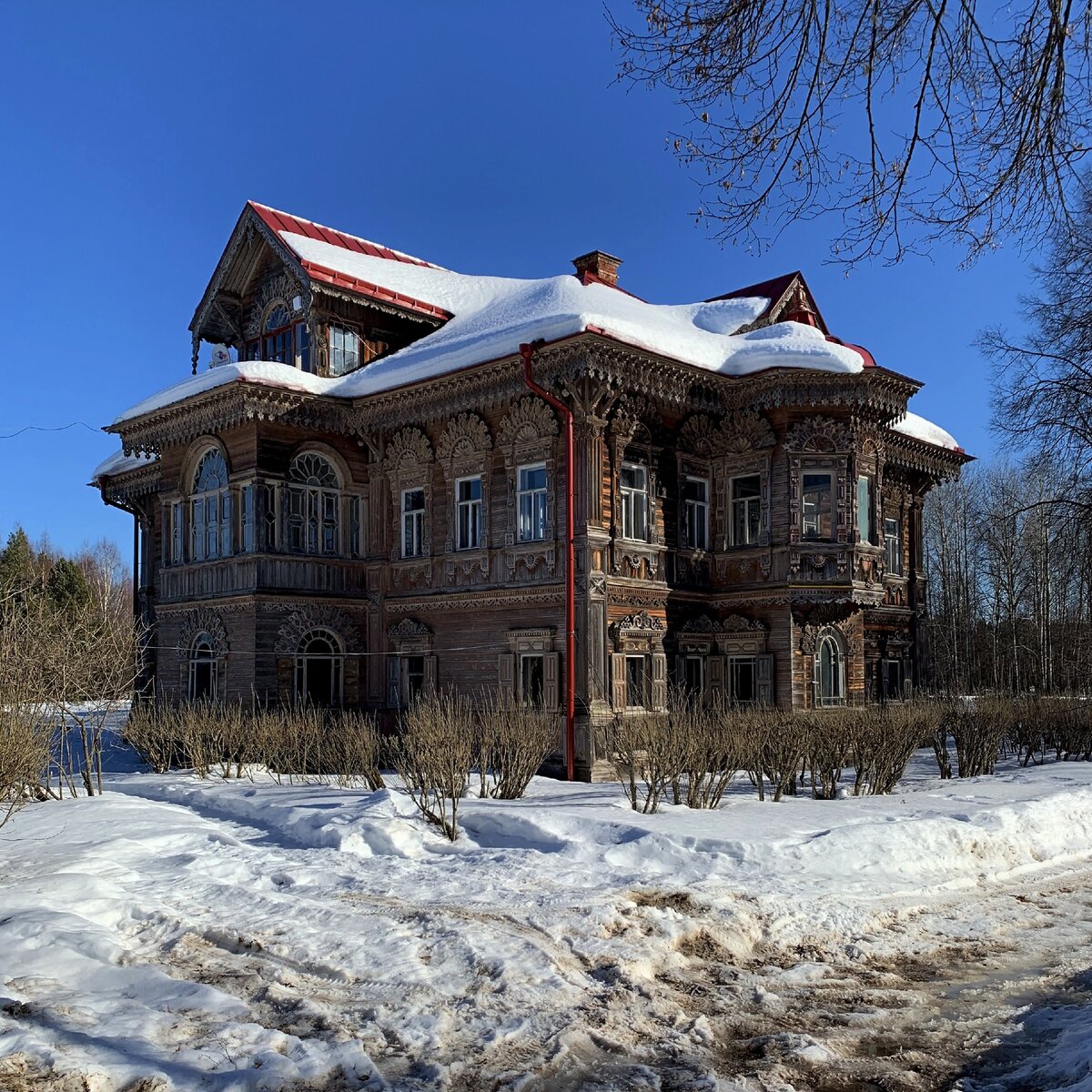 Погорелово Костромская область особняк Поляшова