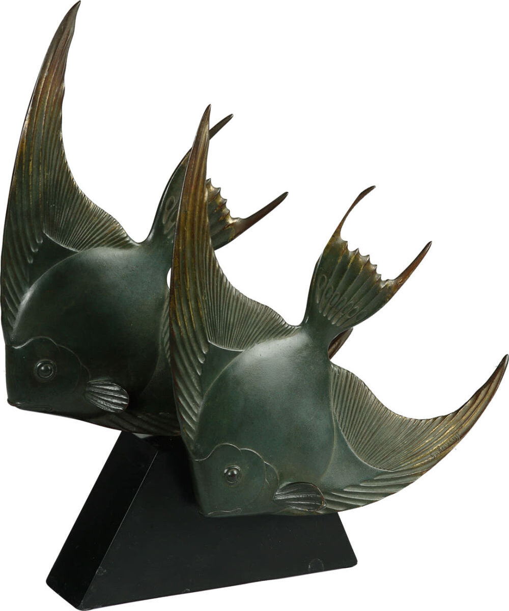 Г. Д. Лавров — "Рыбы", бронза, 1928 год