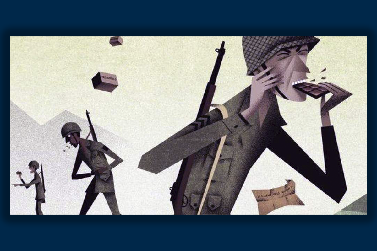 Карикатура на этот шоколад