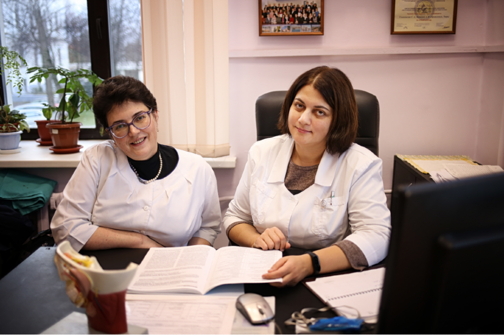 Светлана Ульяновская и Ирина Шабанова