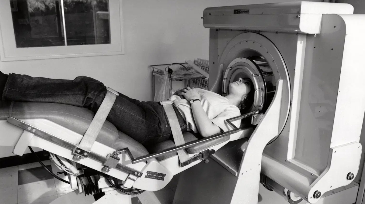 Прототип первого КТ-сканера
Science Museum / Science and Society Picture Library
