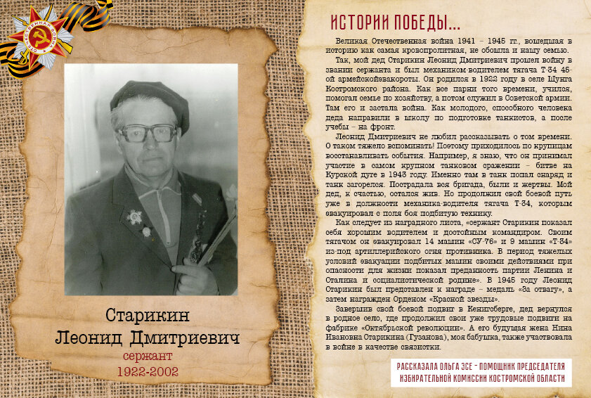История победы результаты