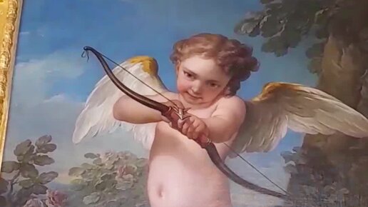 Павловский дворец картина амур стреляющий из лука