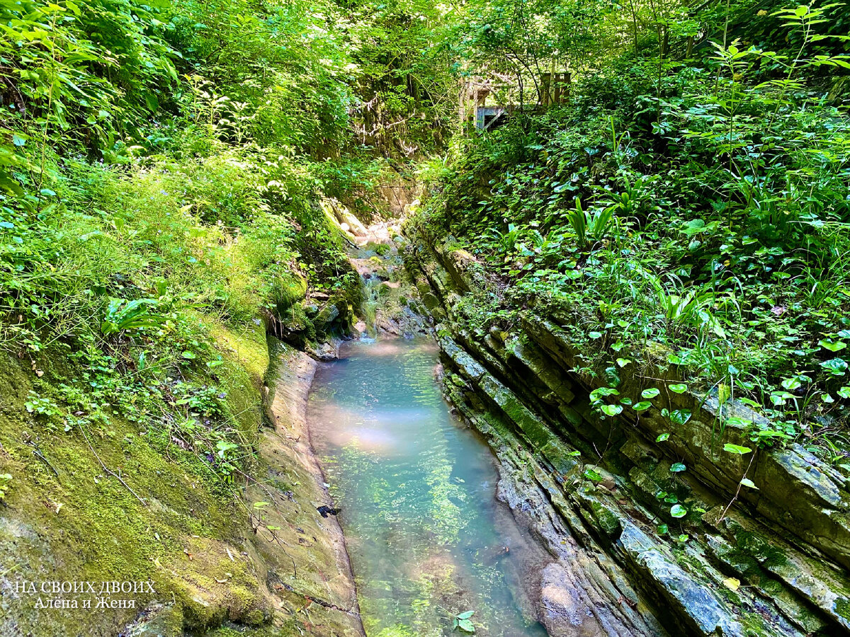 Крабовое ущелье в Лазаревском - еще одно красивое место на курорте, но ...