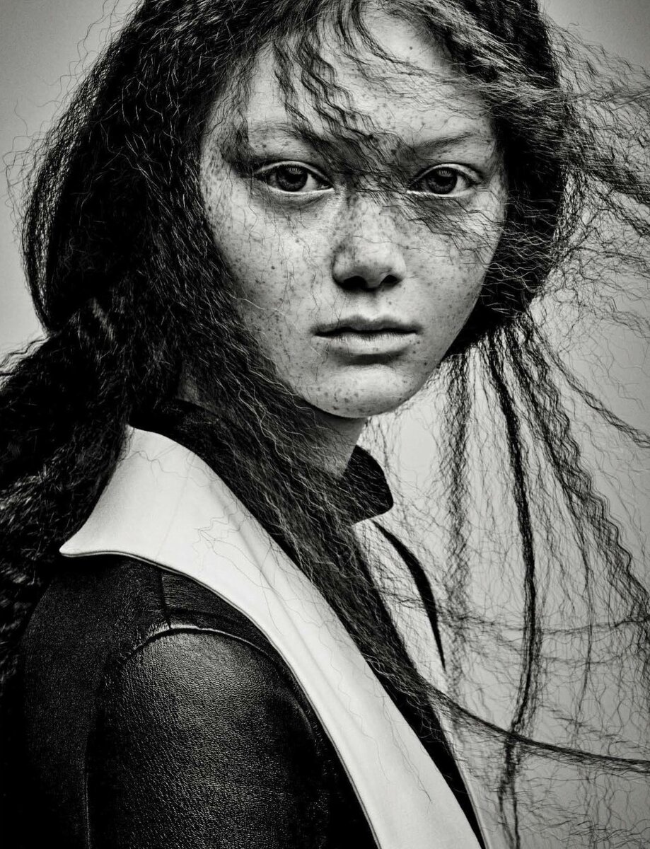 Сара Грейс для Vogue, 2017 год. Автор Патрик Демаршелье
