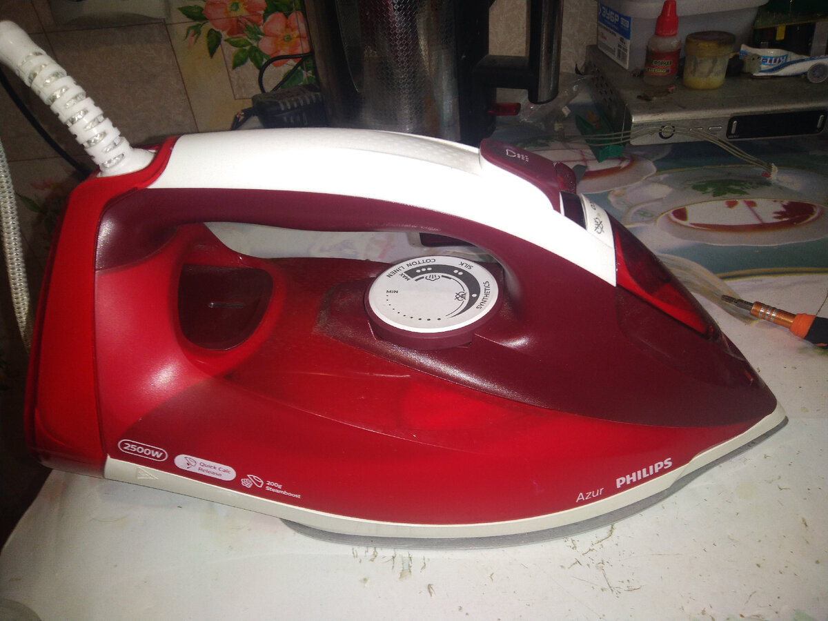 Утюг Philips NL9206AD-4 не подает признаков жизни, ремонт. Павел Самоделкин Дзен