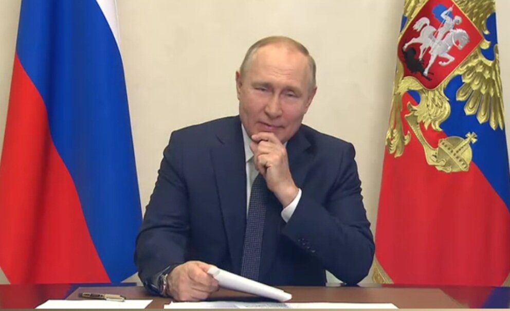 В. Путин на заседании Совета по стратегическому развитию.