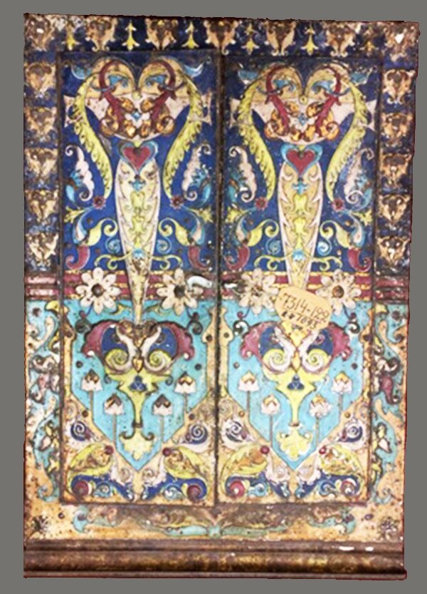 Зеркало в раме. Узбеки. Бухарский эмират. Первая треть ХХ в.