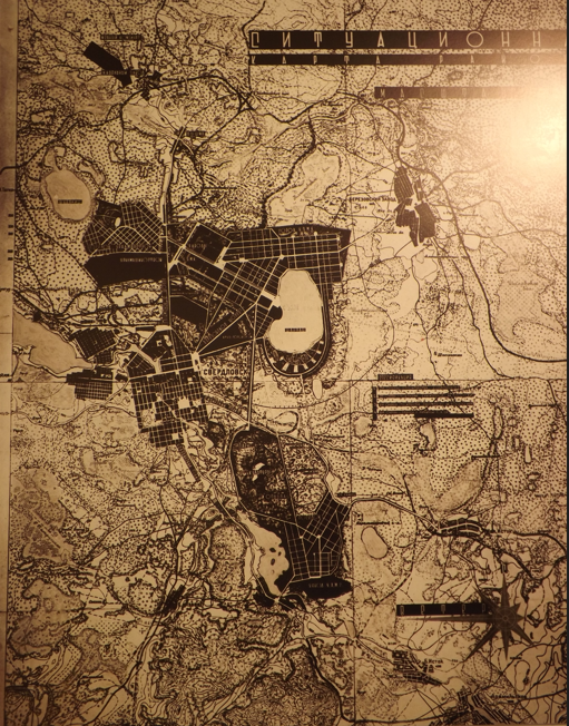 Ситуационная схема Свердловска / Музей истории Екатеринбурга