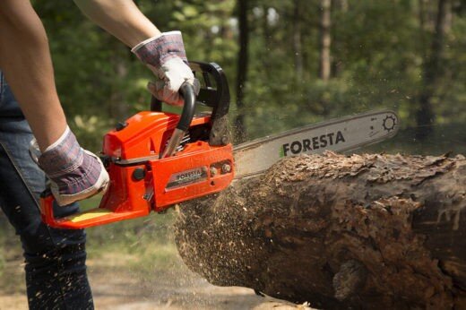 Как натянуть цепь бензопилы Stihl