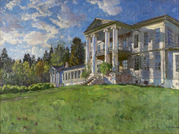 полотно С.Ю.Жуковского "Усадьба Брасово"