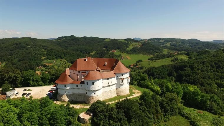 Veliki Tabor is a #castle in northwest #Croatia, dating from the 12th century, m