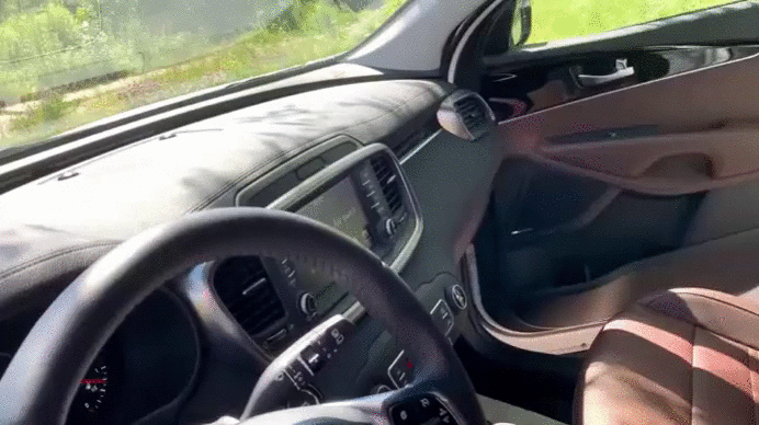 Передняя панель и сиденья KIA Sorento Prime. Лиса Рулит