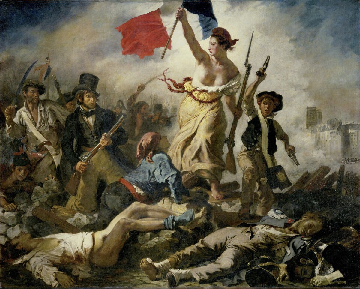 July 28: Liberty Leading the People (July 28, 1830)
| Музей: Musée du Louvre